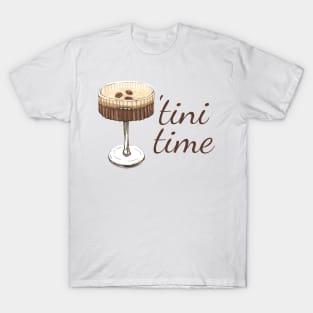 Tini Time Funny Martini T-Shirt